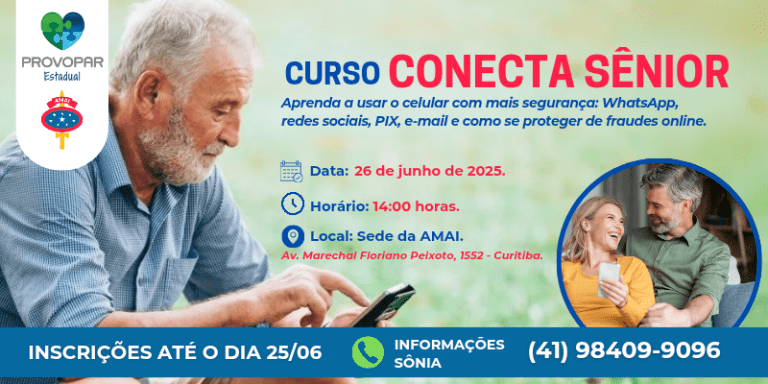 Curso “Conecte-se com Segurança” será realizado na AMAI