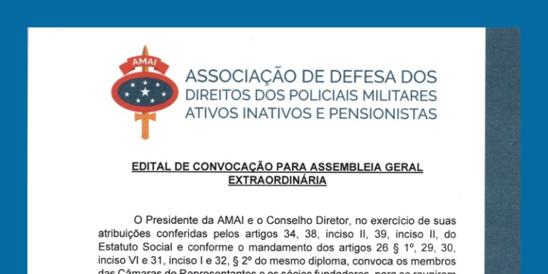 Participe da Assembleia Geral Extraordinária da AMAI
