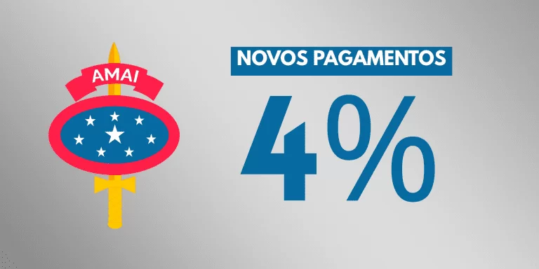 Justiça libera novos pagamentos de ações dos 4% da AMAI