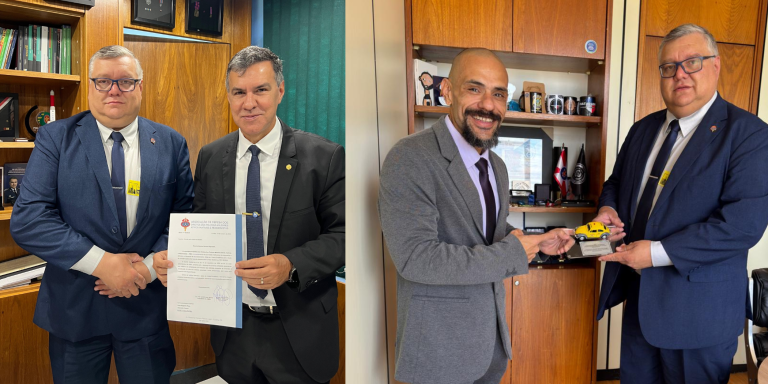 Visita a deputados em Brasília