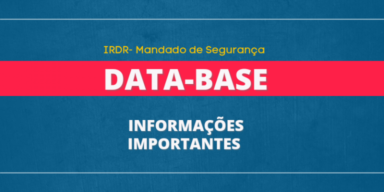 Informações sobre o Mandado de Segurança da DATA-BASE