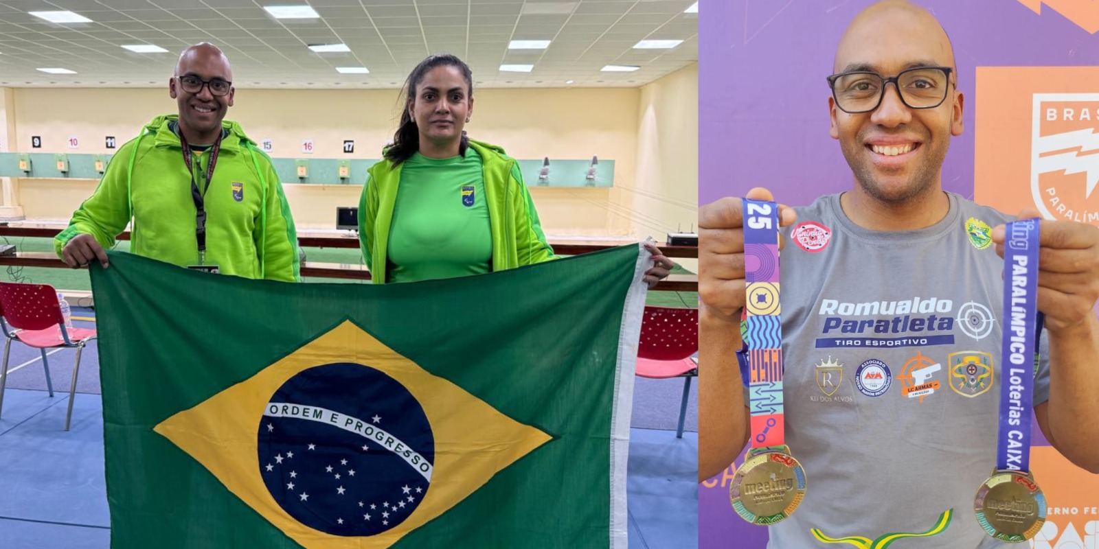 Policiais militares do Paraná brilham no Tiro Esportivo Paralímpico