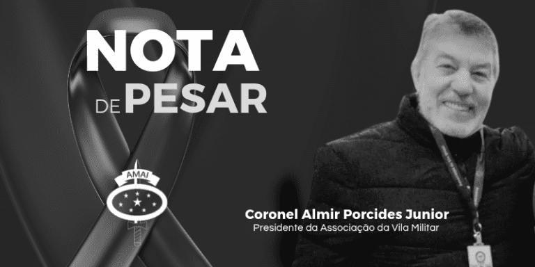 Nota de pesar: Coronel Almir Porcides Junior